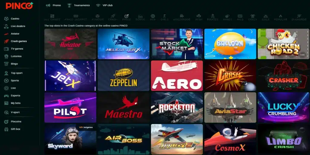 casino pinco online